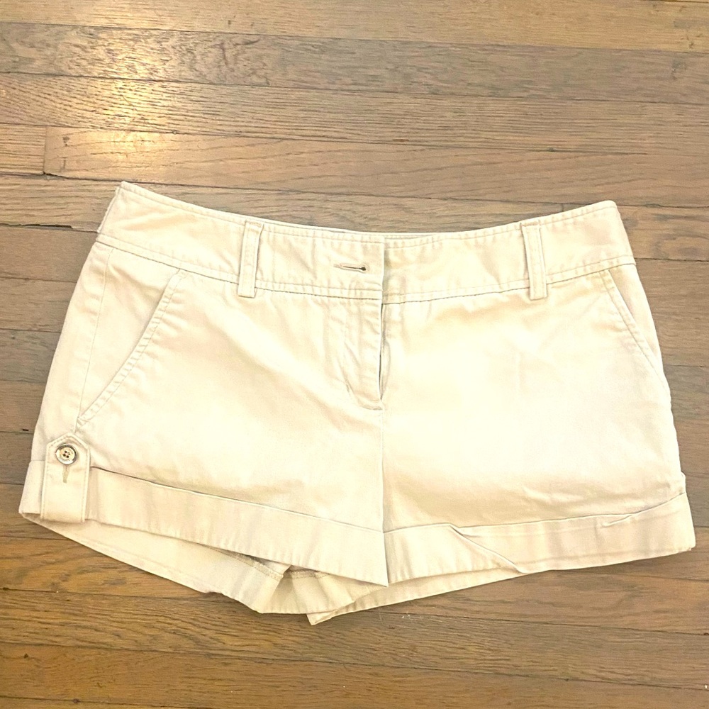 Express brand khaki shorts